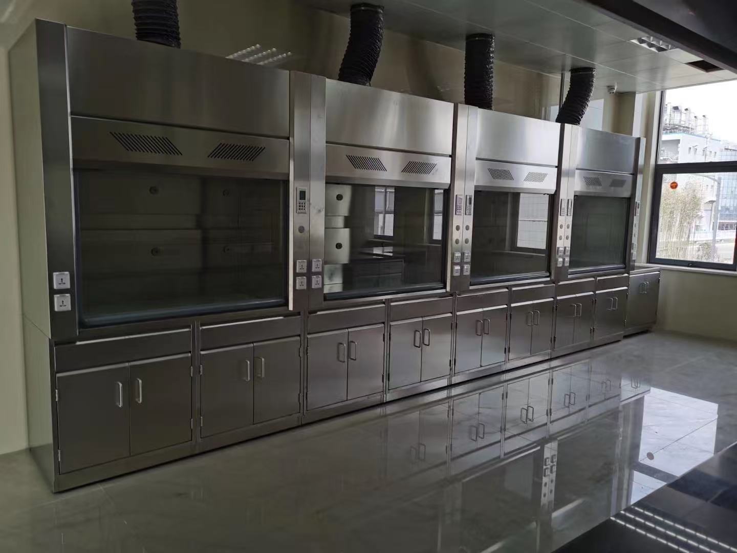 宜宾市废气处理系统不锈钢实验台 - 价格